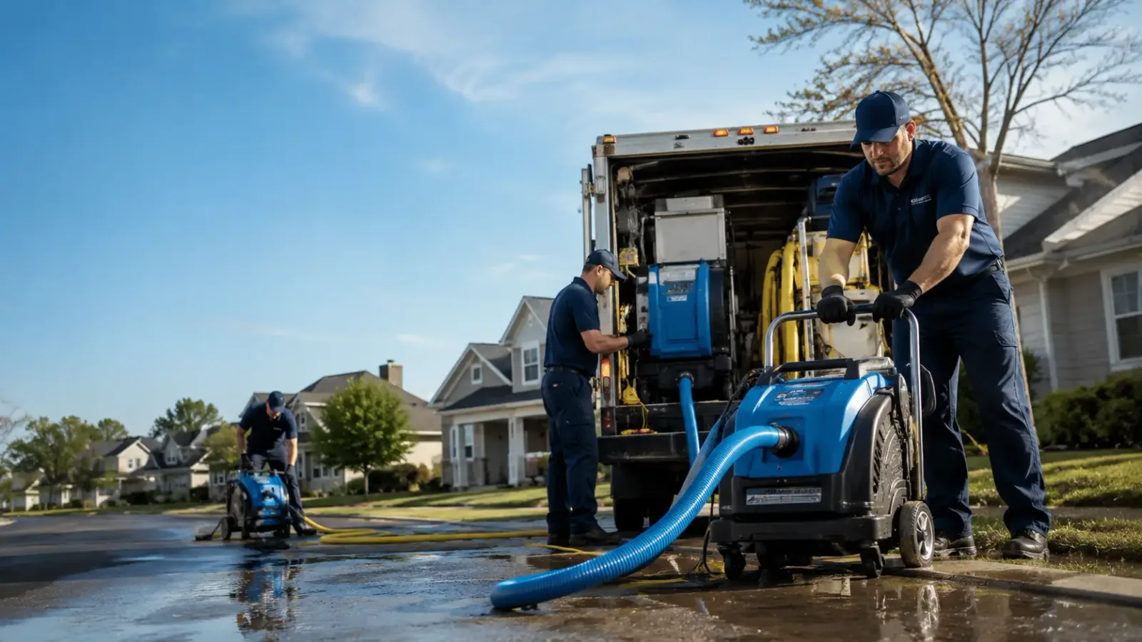 Flood Damage Cleanup in Amargosa Valley, NV